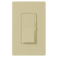 Lutron Diva DVWCL-153PH-IV C.L Dimmer with Wallplate, 1.25 A, 120 V, 150 W, CFL, Halogen, Incandescent, LED Lamp