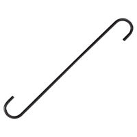 Landscapers Select GB0123L Extender S-Hook, 12 in H, Steel, Black, Hanging Mounting