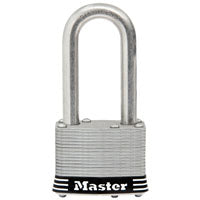 Master Lock 1SSKADLFHC Padlock, Keyed Alike Key, 5/16 in Dia Shackle, 1-1/2 in H Shackle, Stainless Steel Shackle