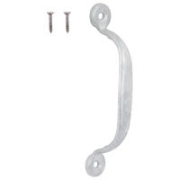 ProSource 20914MGS-PS Door Pull, 3/4 in W, 4-3/4 in D, 1-3/16 in H, Steel, Galvanized