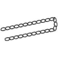 Landscapers Select GB0013L Plant Extender Chain, 36 in L, Steel, Brass, Ceiling Mount Mounting