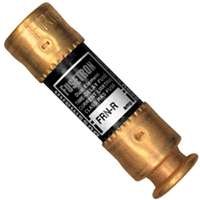 Bussmann FRN-R-15 Fuse, 15 A, 250 VAC, 125 VDC, 20, 200 kA Interrupt, Fiberglass Body, Low Voltage, Time Delay Fuse