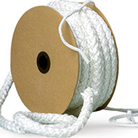 Imperial GA0177 Gasket Rope, 25 ft L, 1 in W, Fiberglass