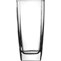 Anchor Hocking 80780L13 Rio Tumbler, 16 oz Capacity, Glass, Clear, Dishwasher Safe: Yes