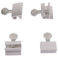 ProSource 801643-PB-PS Window Lock, Aluminum, Aluminum