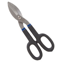 Vulcan TS-01410 Snip, 10 in OAL, 2-3/4 in L Cut, Straight Cut, Carbon Steel Blade, Non-Slip Grip Handle