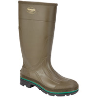 Servus Northener Series 75120-9 Non-Insulated Work Boots, 9, Brown/Green/Olive, PVC Upper, Insulated: No