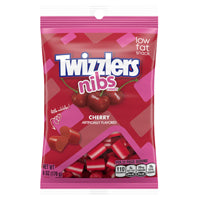 Twizzlers CN12 Candy, Cherry Flavor, 6 oz Bag