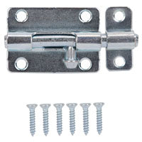 ProSource CL-203-PS Barrel Bolt, 0.31 Dia in Bolt Head, 3 in L Bolt, Steel, Zinc Plated