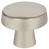 Amerock Blackrock Series BP55270G10 Cabinet Knob, 1-1/16 in Projection, Zinc, Satin Nickel