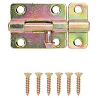 ProSource 20484CZB-PS Barrel Bolt, 0.31 Dia in Bolt Head, 2-1/2 in L Bolt, Steel, Satin Brass