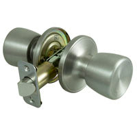 ProSource TS630BRA4V Knobset, Knob Handle, Metal, Stainless Steel, 2-3/8 to 2-3/4 in Backset, 44 x 57 mm Strike