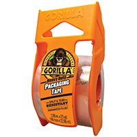 Gorilla 6034002 Packaging Tape, 25 yd L, 1.88 in W, Clear