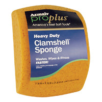 Armaly ProPlus 00008 Heavy-Duty Clamshell Sponge, 5 in L, 3-3/8 in W, 7-3/8 in Thick, Polyester