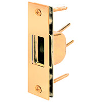 Defender Security U 9539 Security Strike, 4-7/8 in L, 1-1/4 in W, Steel, Brass