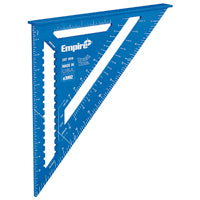 Empire E3992 Rafter Square, 0.13 in Graduation, Aluminum, 12 in L, 11.9 in W