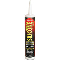 SEALANT SILICONE BLACK 10.3OZ