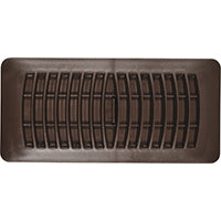 Imperial RG1293 Floor Register, Polystyrene, Brown