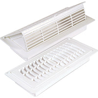 Imperial RG1961 Floor Register, Polystyrene, White