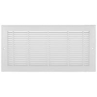 GRILL RETURN AIR 12X6IN WHT