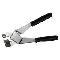 M-D 49062 Tile Plier/Hand Cutter, 1/2 in W Jaw, Silver Handle