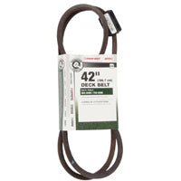 MTD 490-501-M053 Deck Drive Belt, 42 in L, 1/2 in W, 42 in Deck