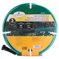 Landscapers Select GH-585023L Garden Hose, 50 ft L, Female x Male, PVC, Green