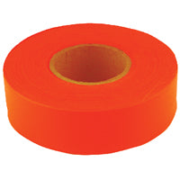 CH Hanson 17000 Flagging Tape, 150 ft L, 1-3/16 in W, Fluorescent Orange, PVC