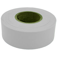 CH Hanson 17020 Flagging Tape, 300 ft L, 1-3/16 in W, White, Polyethylene