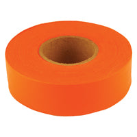 CH Hanson 17022 Flagging Tape, 300 ft L, 1-3/16 in W, Orange, Polyethylene