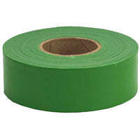 CH Hanson 17026 Flagging Tape, 300 ft L, 1-3/16 in W, Green, Polyethylene