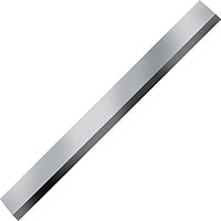 HYDE 11180 Scraper Blade, Double-Edged Blade, 2-1/2 in W Blade, Tungsten Carbide Blade