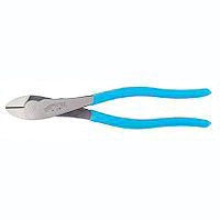 CHANNELLOCK 338 Diagonal Cutting Plier, 8 in OAL, Blue Handle, Ergonomic Handle, 1.18 in W Jaw, 0.79 in L Jaw