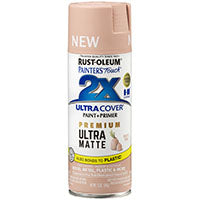 RUST-OLEUM IMAGINE CRAFT & HOBBY 355035 Spray Paint, Ultra Matte, Rustic Pink, 12 oz, Aerosol Can