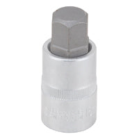 Vulcan 3506012013 Hex Bit Socket, Chrome, 2-1/2 in OAL