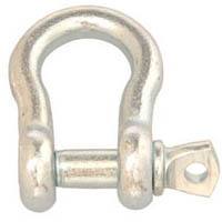 Campbell T9600435 Anchor Shackle, 400 lb Working Load, Carbon Steel, Zinc