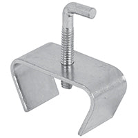 Prime-Line U 9006 Rail Clamp, Steel, Zinc