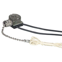 Eaton Wiring Devices BP458NP-SP Canopy Switch with Bell End, Lead Wire Terminal, 1/3/6 A, 125/250 V