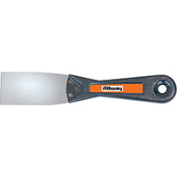 ALLWAY TOOLS T15F Putty Knife, 1-1/2 in W Blade, Steel Blade, Steel Handle