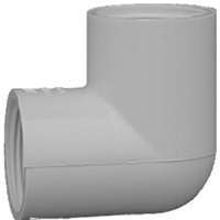 LASCO 408010BC Pipe Elbow, 1 in, FIPT, 90 deg Angle, PVC, SCH 40 Schedule