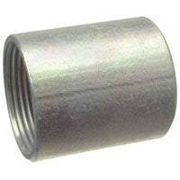 Halex 64010 Rigid Conduit Coupling, 1 in Threaded, 1.52 in OD, Steel, Galvanized