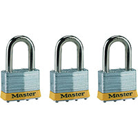 PADLOCK STL KA VRTCLR 1-1/2IN