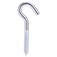 ProSource LR-405-PS Swing Hook, 3/4 In Opening, Steel, Silver, Zinc