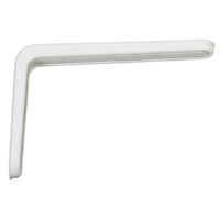 BRACKET SHELF DEC STL 8IN WHT