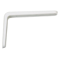 BRACKET SHELF DEC STL 10IN WHT