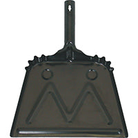 BIRDWELL 151-12 Metal Dustpan, 11-1/2 in W, Metal