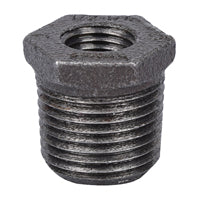 Prosource 35-1/2X1/4B Pipe Bushing, 1/2 x 1/4 in, MIP x FIP, Malleable Iron, SCH 40 Schedule, 300 psi Pressure