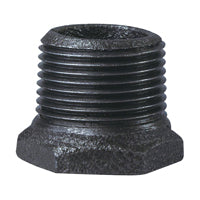 Prosource B241 20X6 Pipe Bushing, 3/4 x 3/8 in, MIP x FIP, Malleable Iron, SCH 40 Schedule, 300 psi Pressure