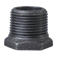 Prosource B241 20X10 Pipe Bushing, 3/4 x 3/8 in, MIP x FIP, Malleable Iron, SCH 40 Schedule, 300 psi Pressure