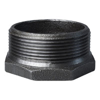 Prosource B241 80X50 Pipe Bushing, 3 x 2 in, MIP x FIP, Malleable Iron, SCH 40 Schedule, 300 psi Pressure